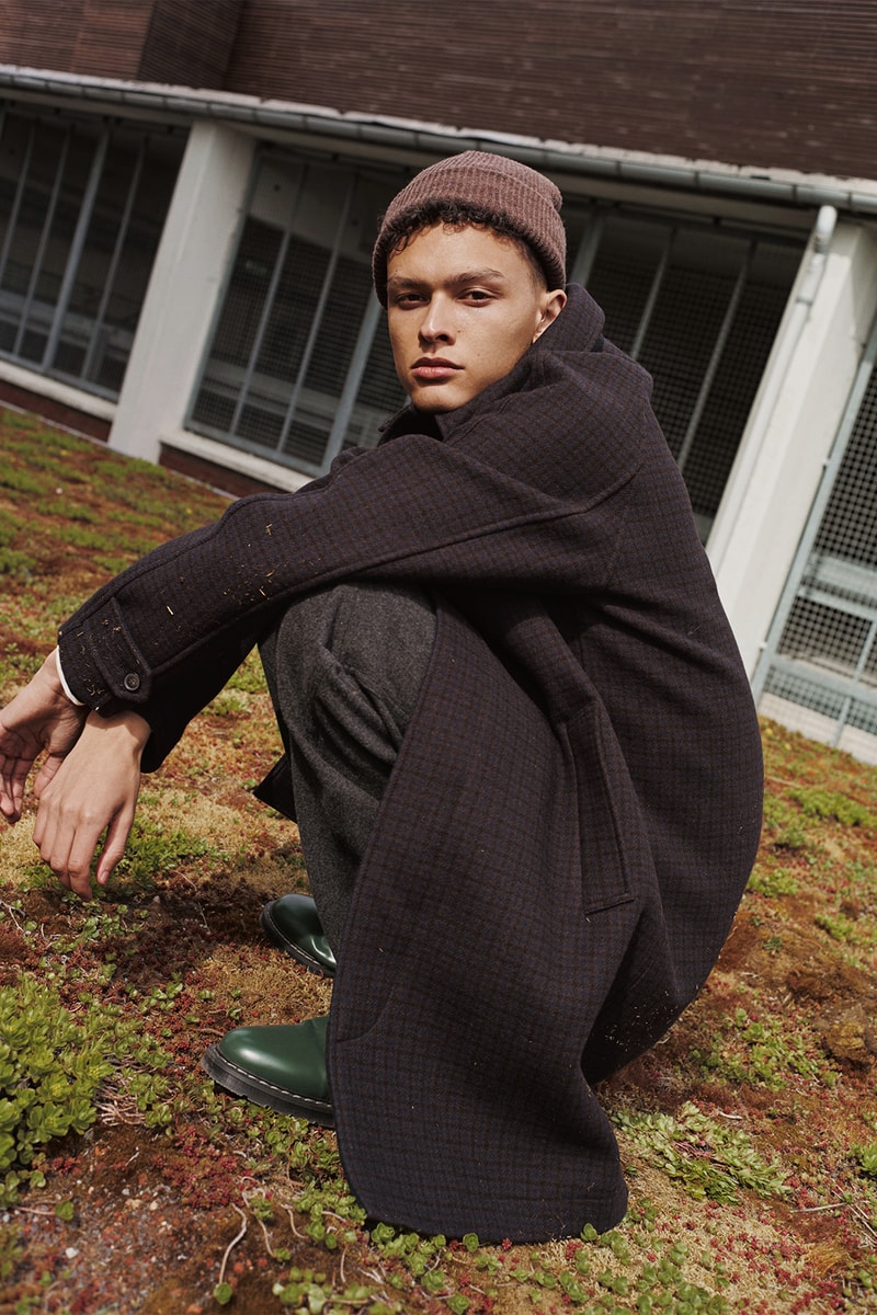 wood voyages ordinaires fall winter collection outerwear lookbook campaign