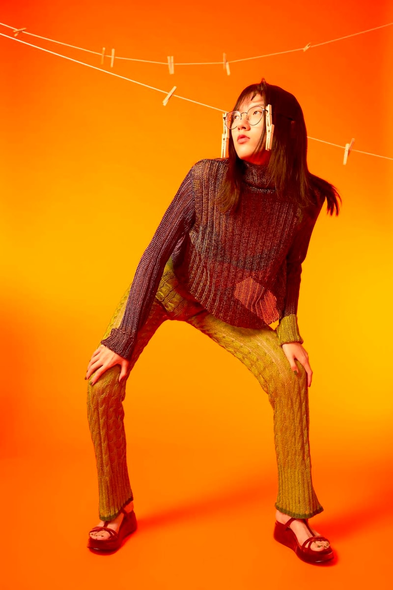 yanyan fall winter collection outerwear knitwear jackets sweaters dresses lookbook hong kong