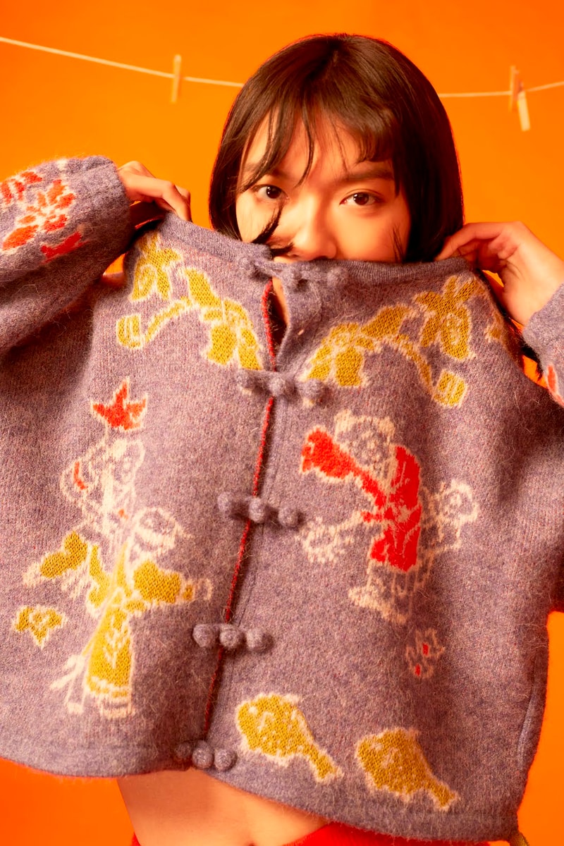 yanyan fall winter collection outerwear knitwear jackets sweaters dresses lookbook hong kong