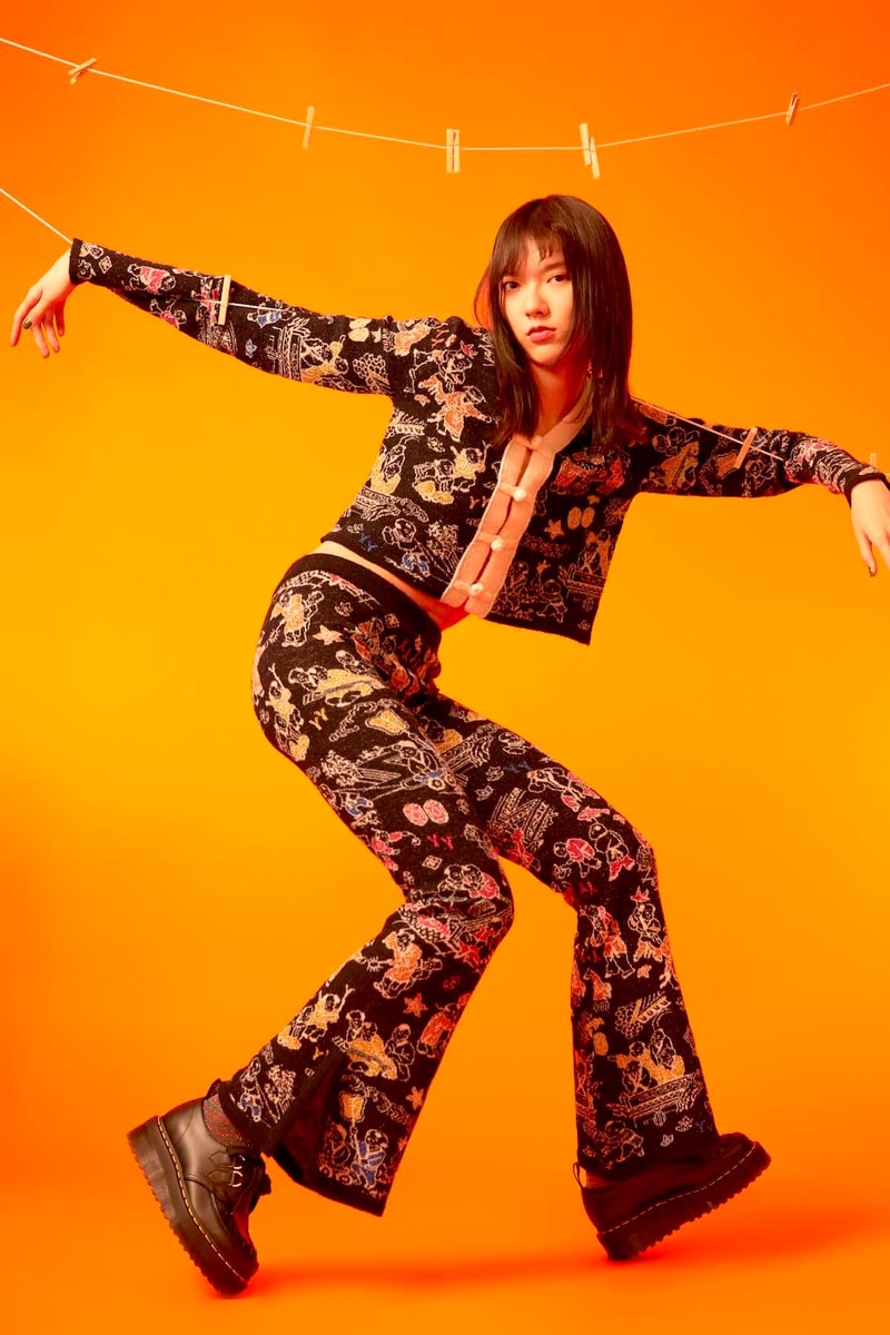 yanyan fall winter collection outerwear knitwear jackets sweaters dresses lookbook hong kong