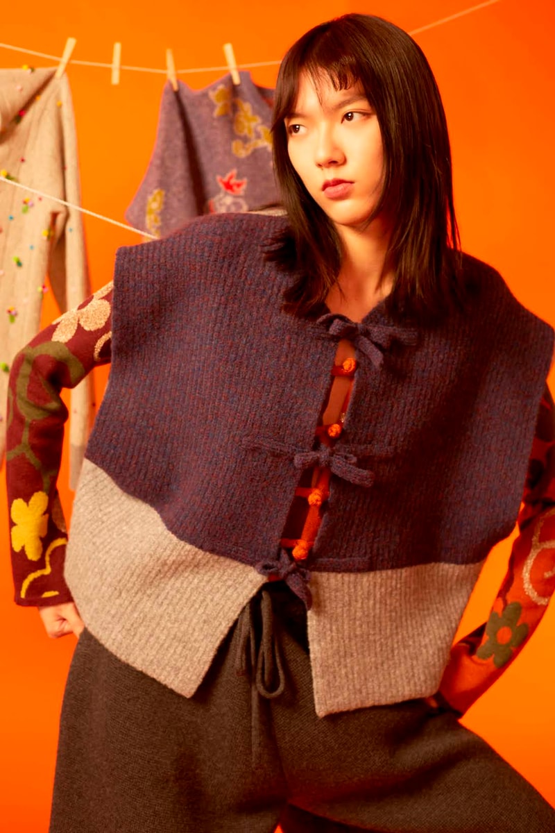 yanyan fall winter collection outerwear knitwear jackets sweaters dresses lookbook hong kong