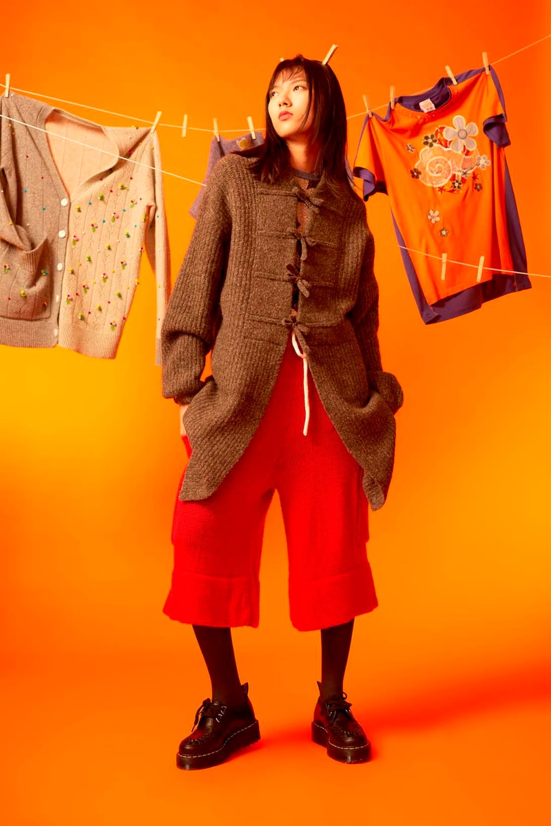 yanyan fall winter collection outerwear knitwear jackets sweaters dresses lookbook hong kong