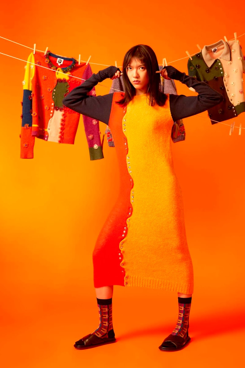 yanyan fall winter collection outerwear knitwear jackets sweaters dresses lookbook hong kong