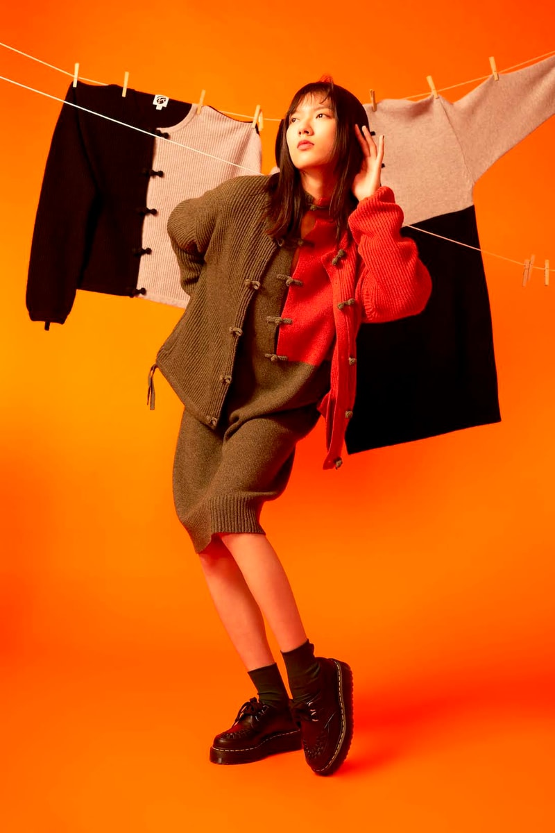 yanyan fall winter collection outerwear knitwear jackets sweaters dresses lookbook hong kong
