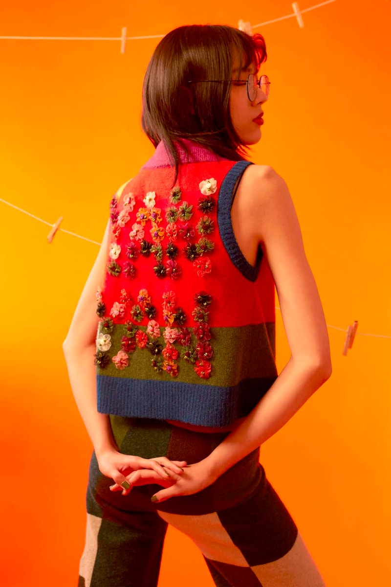 yanyan fall winter collection outerwear knitwear jackets sweaters dresses lookbook hong kong