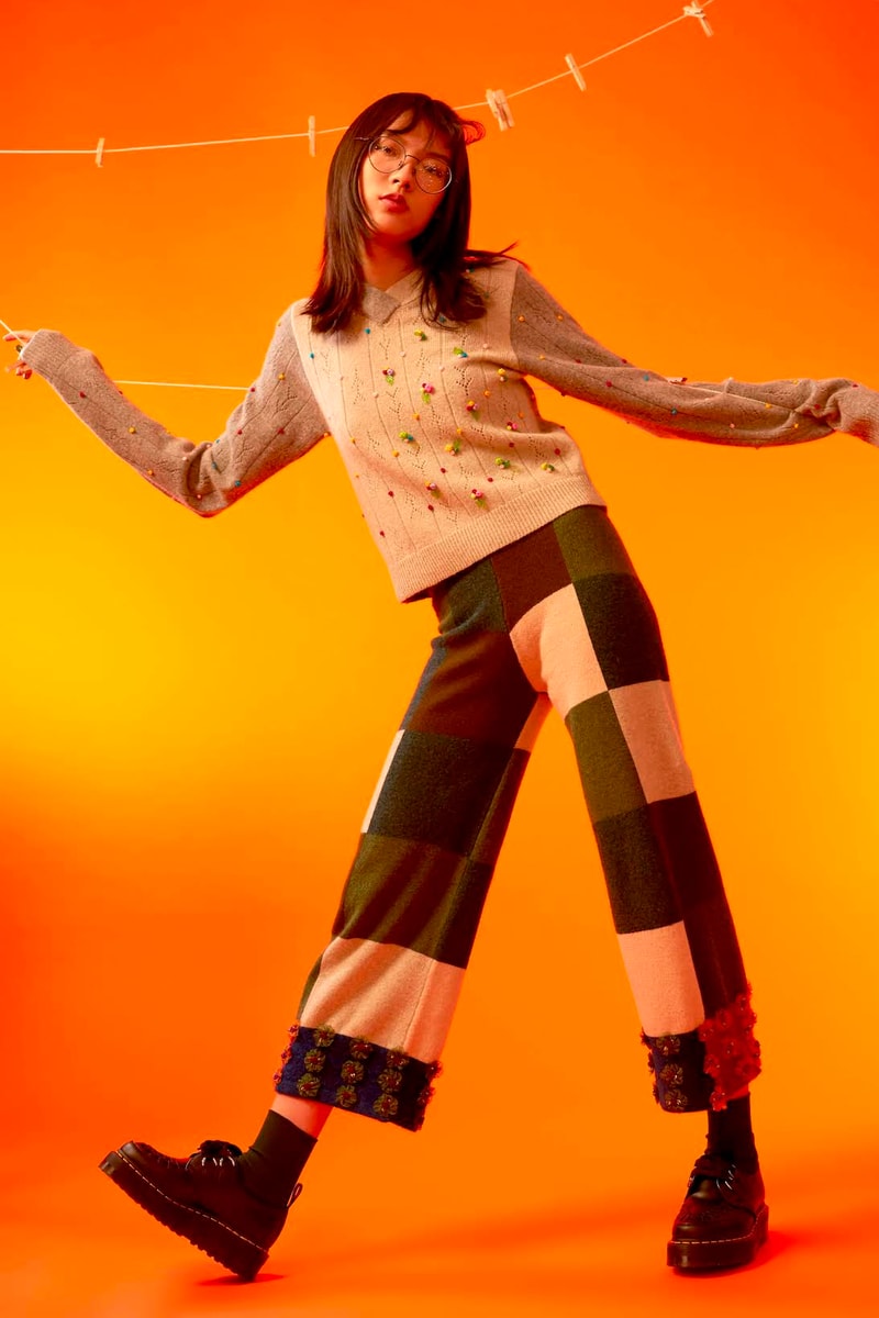 yanyan fall winter collection outerwear knitwear jackets sweaters dresses lookbook hong kong