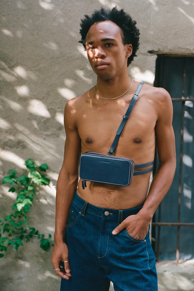 a company collection v blue jeans denim pants shirts jackets lookbook