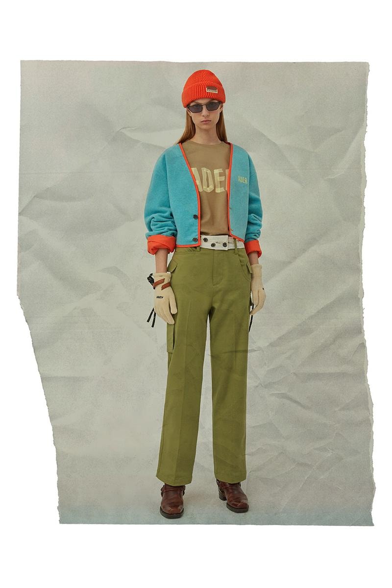 ader error fall winter lookbook release info beanies jackets jumpers knit sweaters