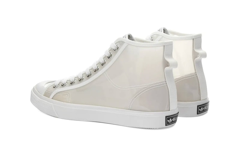 adidas originals nizza rf hi transparent yellow clear white summer sneakers release
