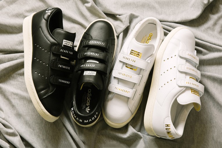 adidas gazelle silver green womens Adidas x Human Made Men's Questar HM Cardboard / Cloud White / Grey Four  Low Top Sneakers