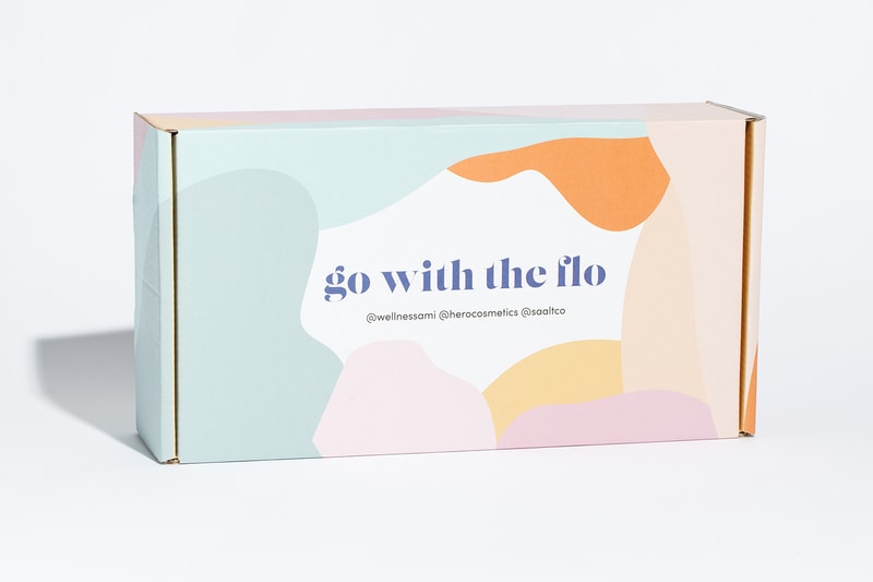 Ami Wellness x Hero Cosmetics x Saalt Period Kit Menstrual Care Go With The Flo Box