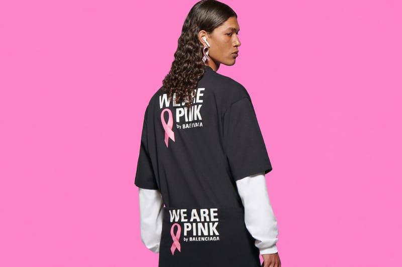 Balenciaga Drops Pink Ribbon Charity Capsule