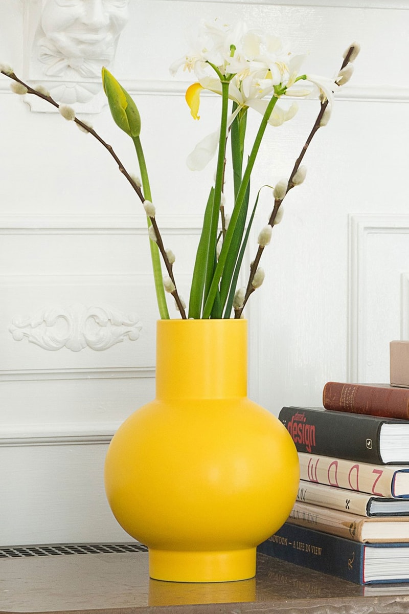 raawii strom large vase flowers plants yellow