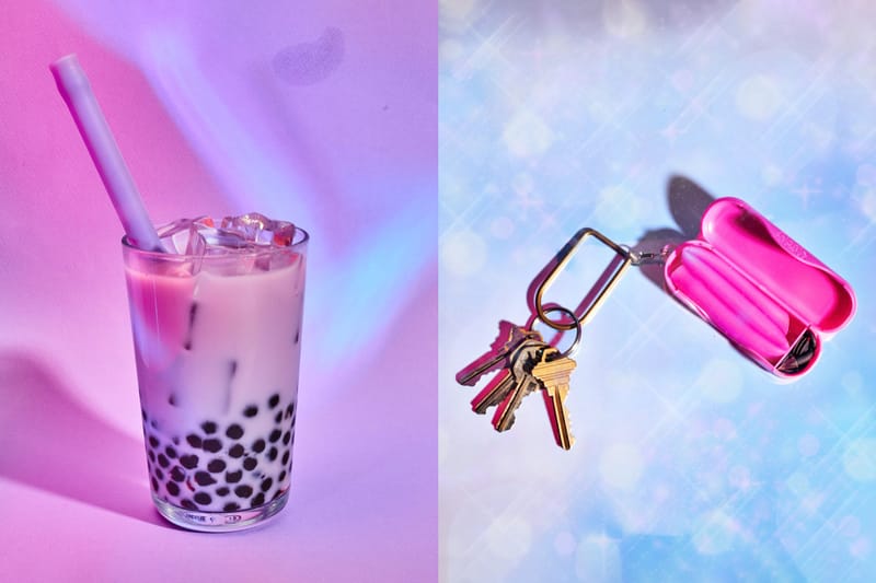Bring Your Boba Straw With You Anywhere With This Keychain