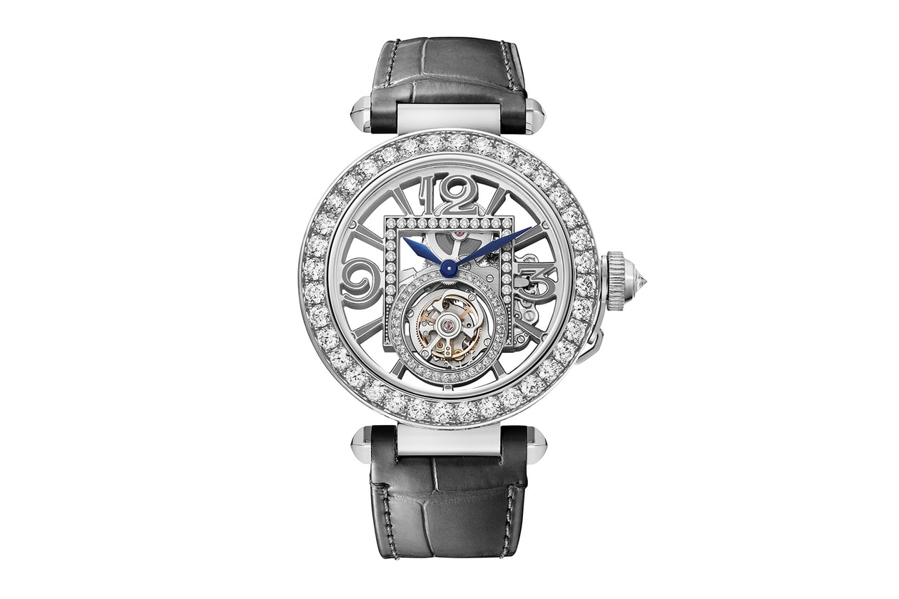 cartier pasha de watches luxury collection accessories straps closer look tourbillon skeleton perfume 