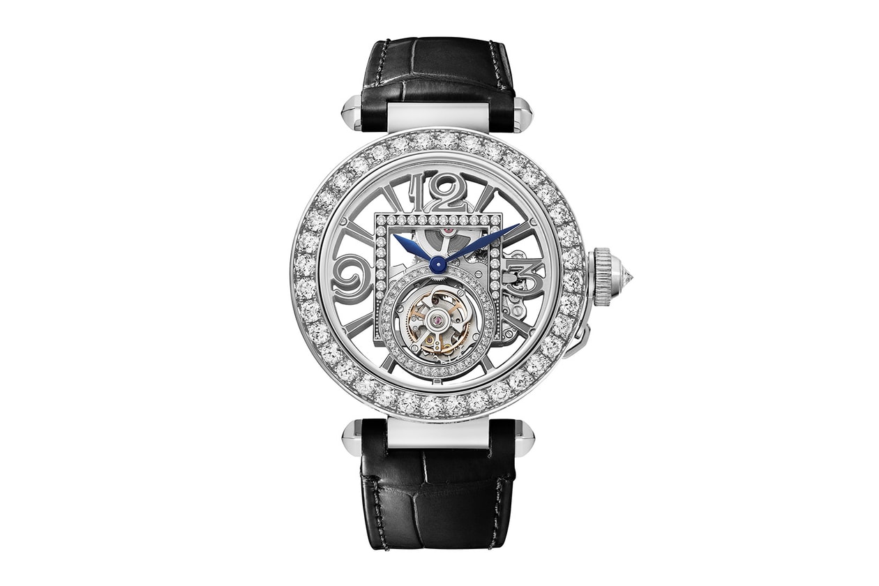 cartier pasha de watches luxury collection accessories straps closer look tourbillon skeleton perfume 