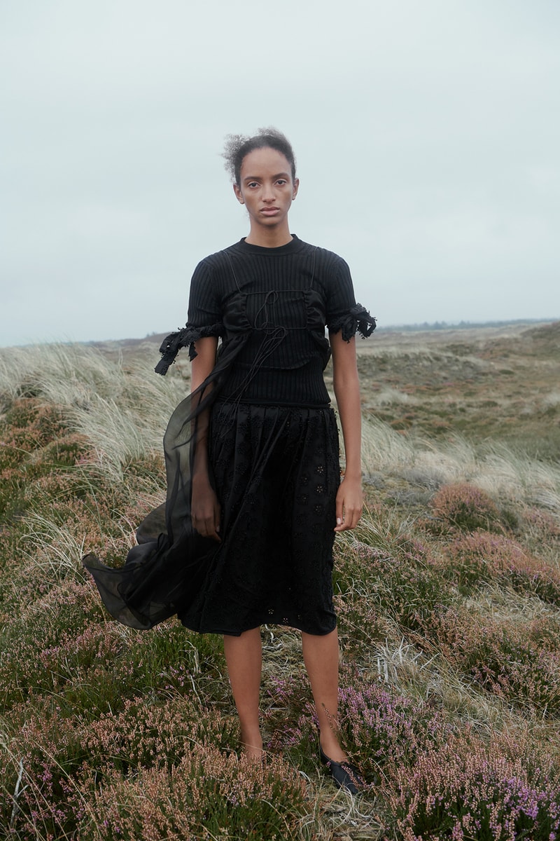 cecilie bahnsen spring summer 2021 collection paris fashion week pfw lookbook sustainable copenhagen