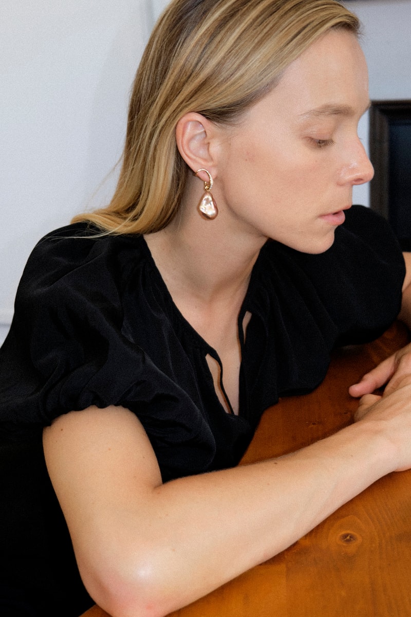 Charlotte Chesnais Earrings Jewelry Gold Pearl Capsule Collection MATCHESFASHION