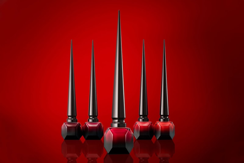 christian louboutin lipsticks nail colors lacquers matte metal fluids red cabaret release