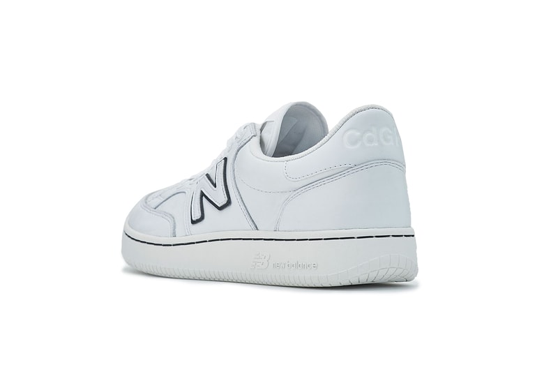 COMME des GARÇONS homme cdg new balance pro court cup collaboration sneakers white black release