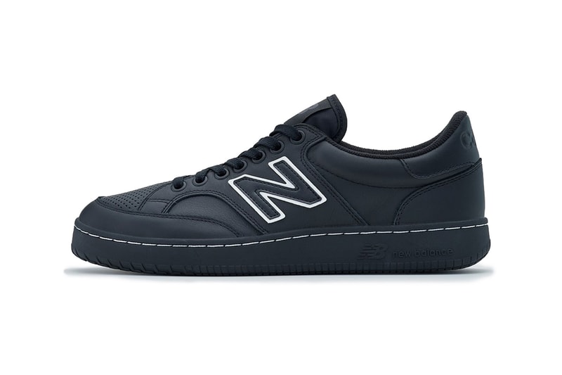 COMME des GARÇONS homme cdg new balance pro court cup collaboration sneakers white black release