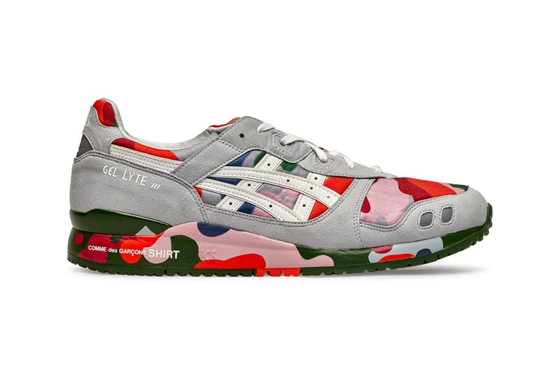 COMME des GARÇONS SHIRT and ASICS Team Up on Vibrant Camo GEL-Lyte III