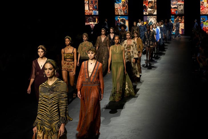 Maria Grazia Chiuri Showcases Relaxed Designs for Dior's SS21 Runway