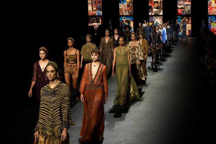 Maria Grazia Chiuri Showcases Relaxed Designs for Dior's SS21 Runway