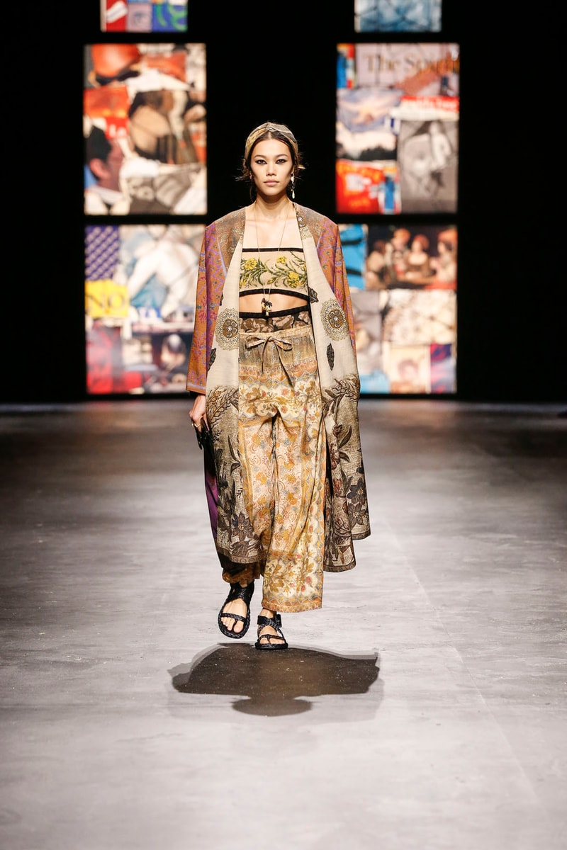 dior spring summer 2021 womenswear collection protester extinction rebellion dresses jackets maria grazia chiuri paris fashion week 