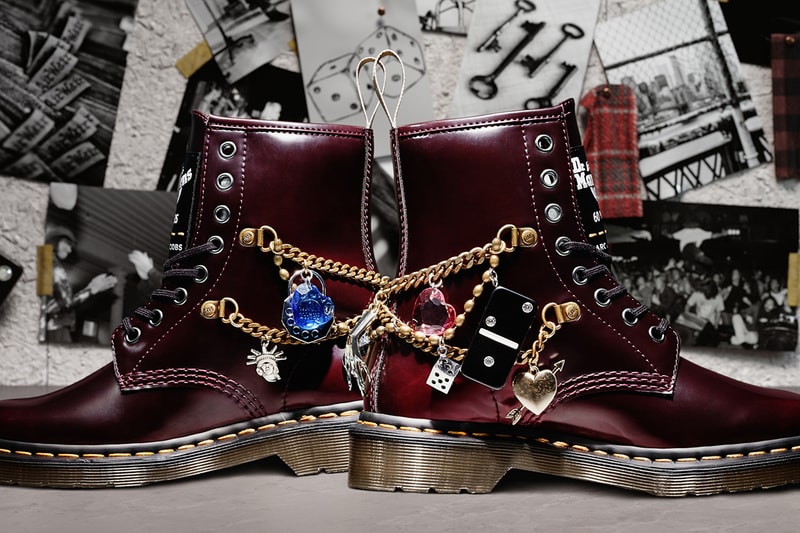 marc jacobs dr martens 1460 remastered boots collaboration vegan leather 60th anniversary release 