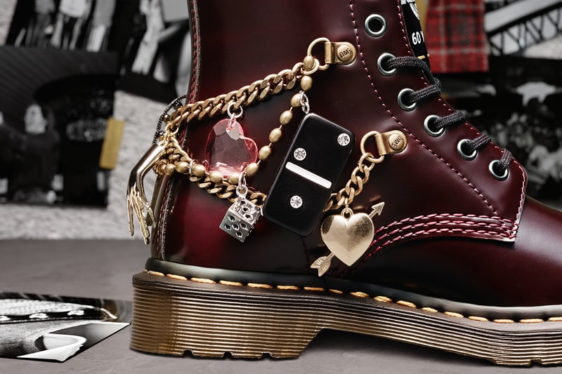 marc jacobs dr martens 1460 remastered boots collaboration vegan leather 60th anniversary release 