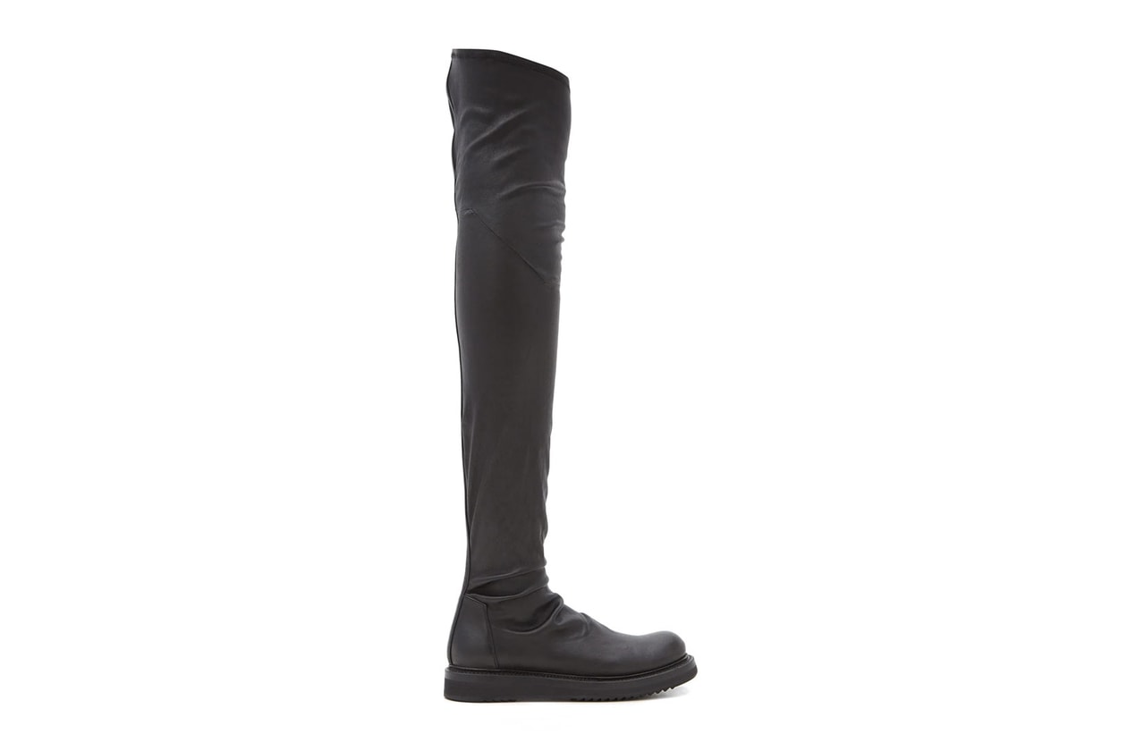 thigh high boots over the knee fall winter trends bottega veneta saint laurent maison margiela tabi