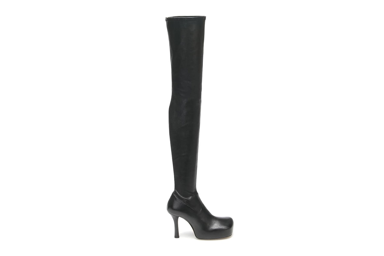 thigh high boots over the knee fall winter trends bottega veneta saint laurent maison margiela tabi