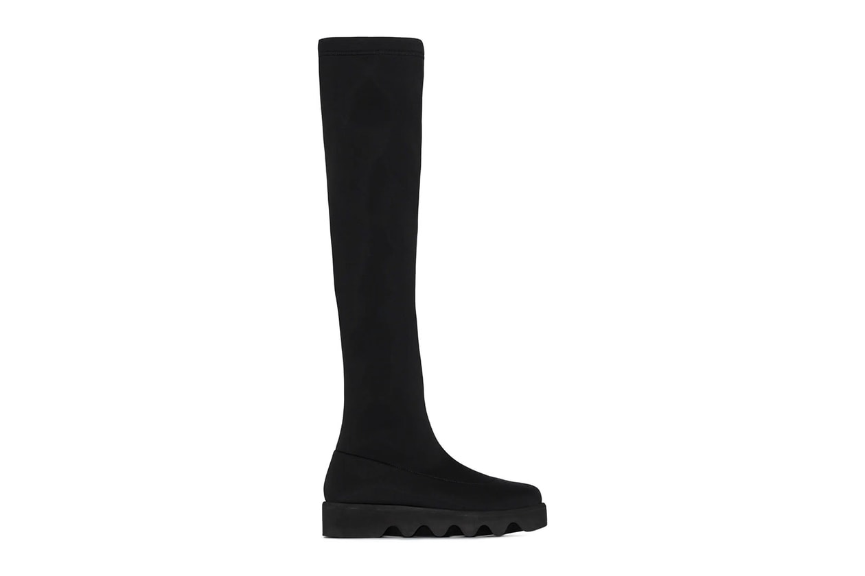 thigh high boots over the knee fall winter trends bottega veneta saint laurent maison margiela tabi