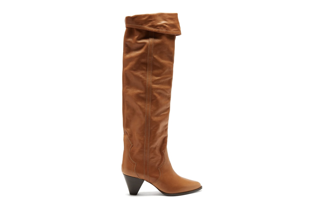 thigh high boots over the knee fall winter trends bottega veneta saint laurent maison margiela tabi