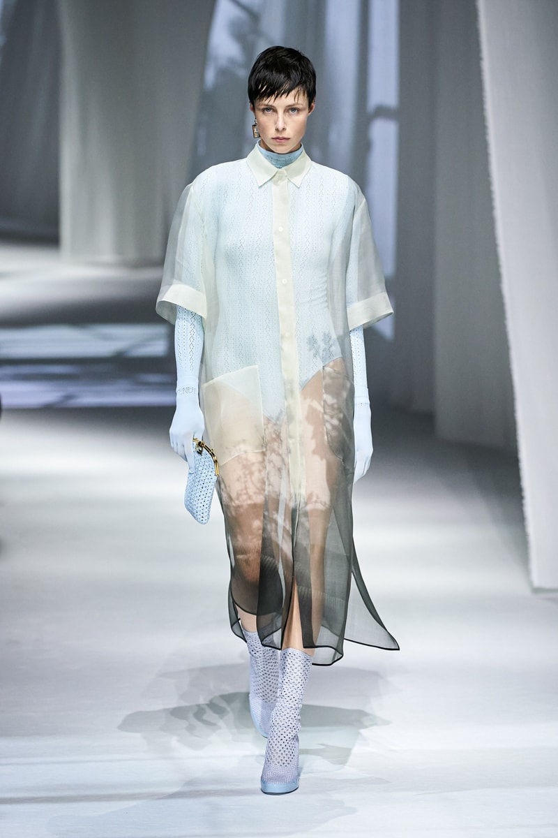 fendi spring summer 2021 runway show silvia venturini last paloma elesser ashley graham karen elson