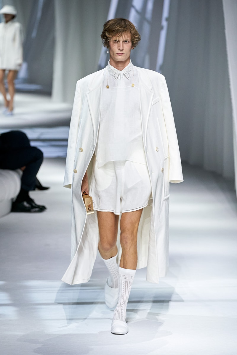 fendi spring summer 2021 runway show silvia venturini last paloma elesser ashley graham karen elson