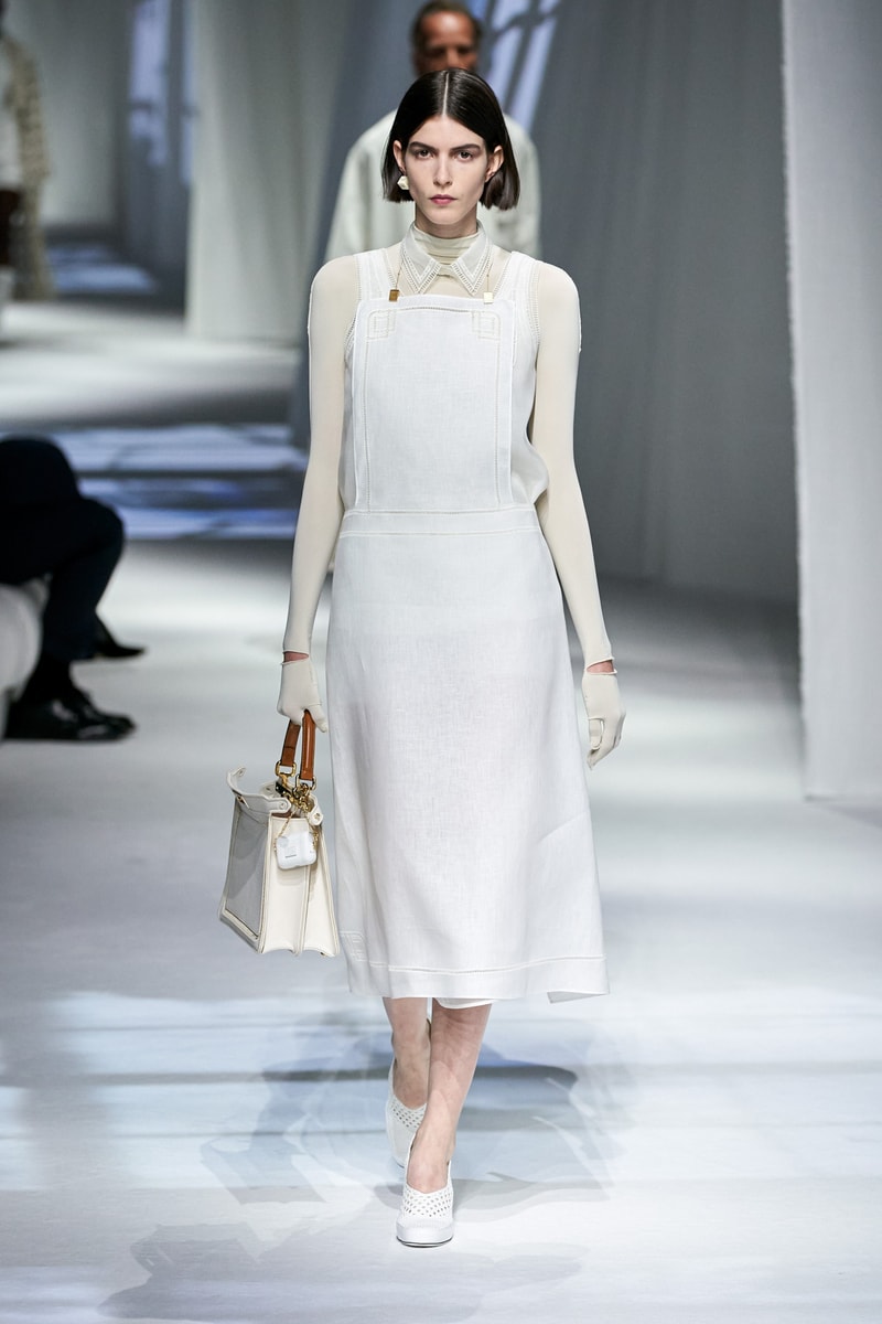 fendi spring summer 2021 runway show silvia venturini last paloma elesser ashley graham karen elson