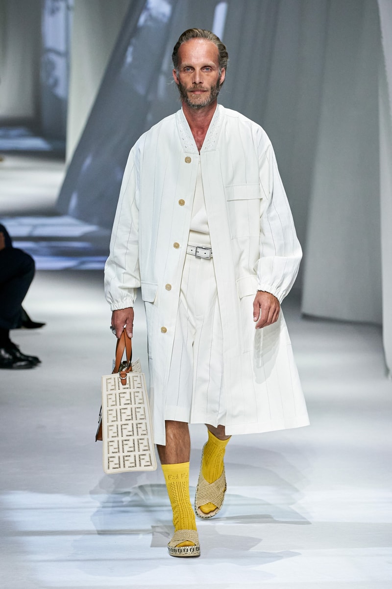 fendi spring summer 2021 runway show silvia venturini last paloma elesser ashley graham karen elson
