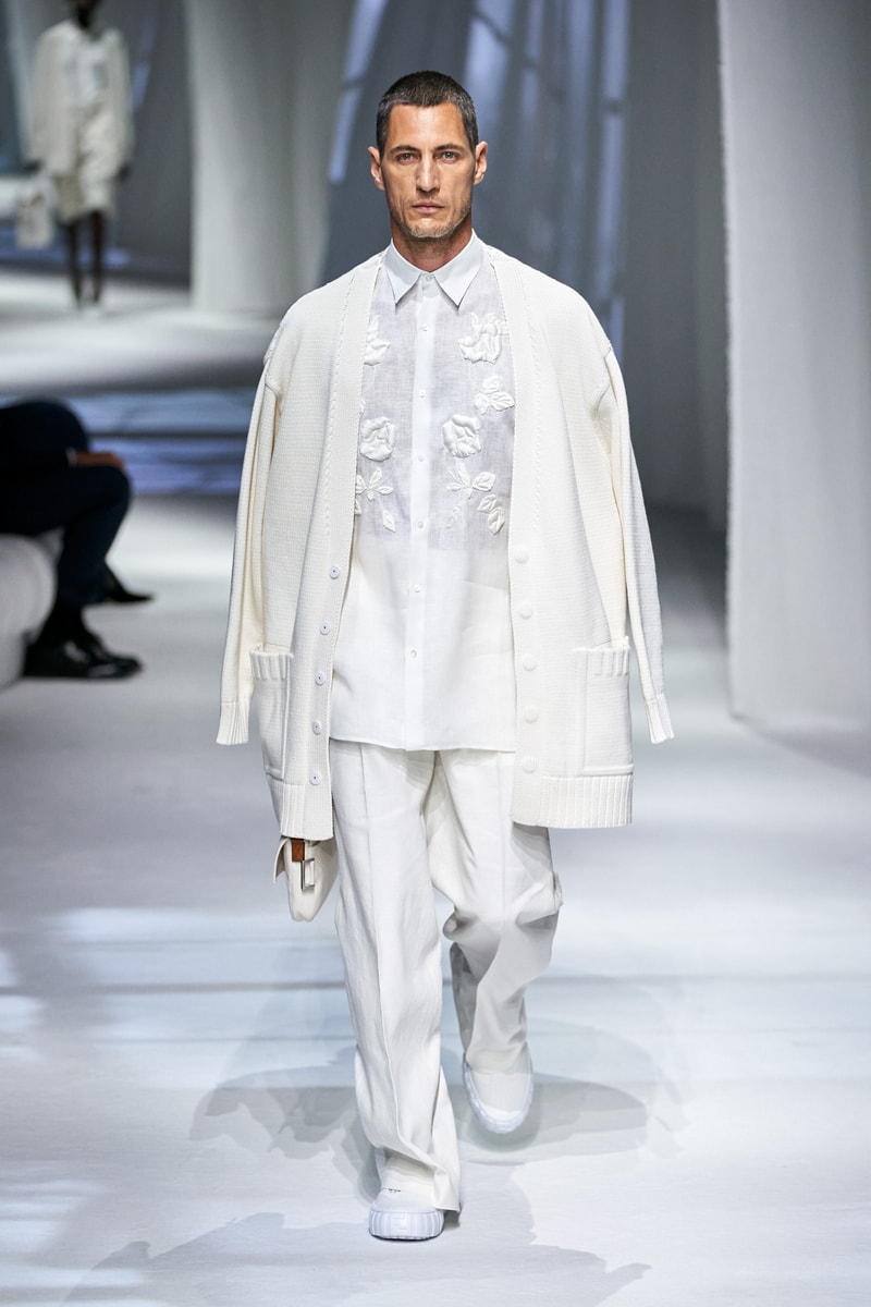 fendi spring summer 2021 runway show silvia venturini last paloma elesser ashley graham karen elson
