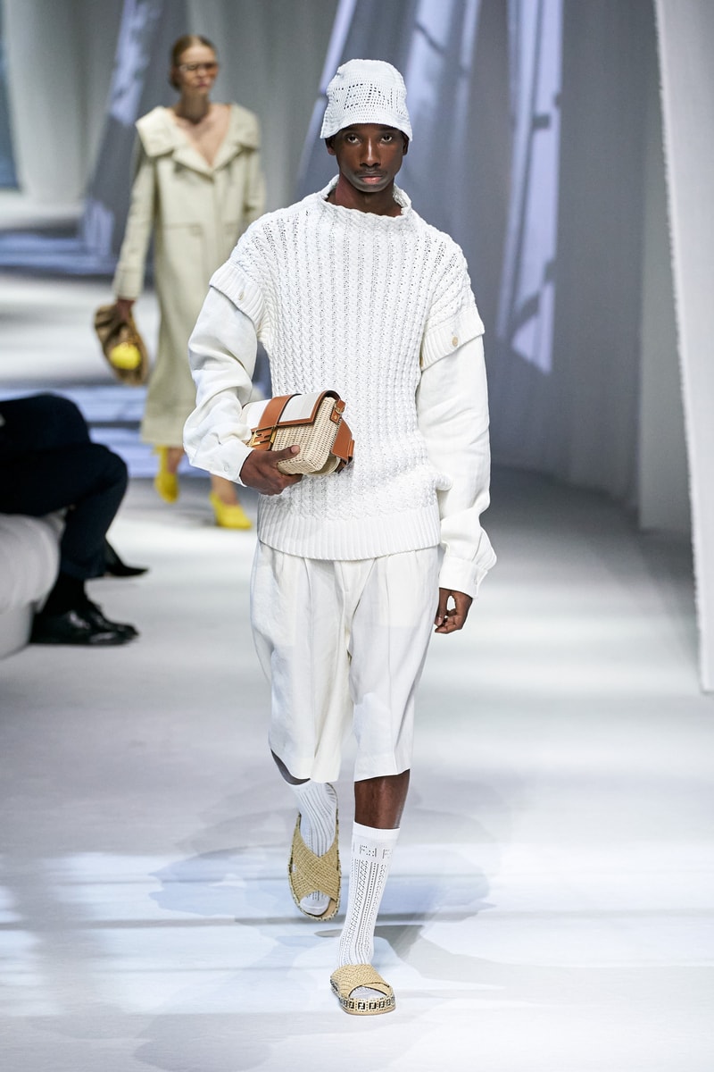 fendi spring summer 2021 runway show silvia venturini last paloma elesser ashley graham karen elson