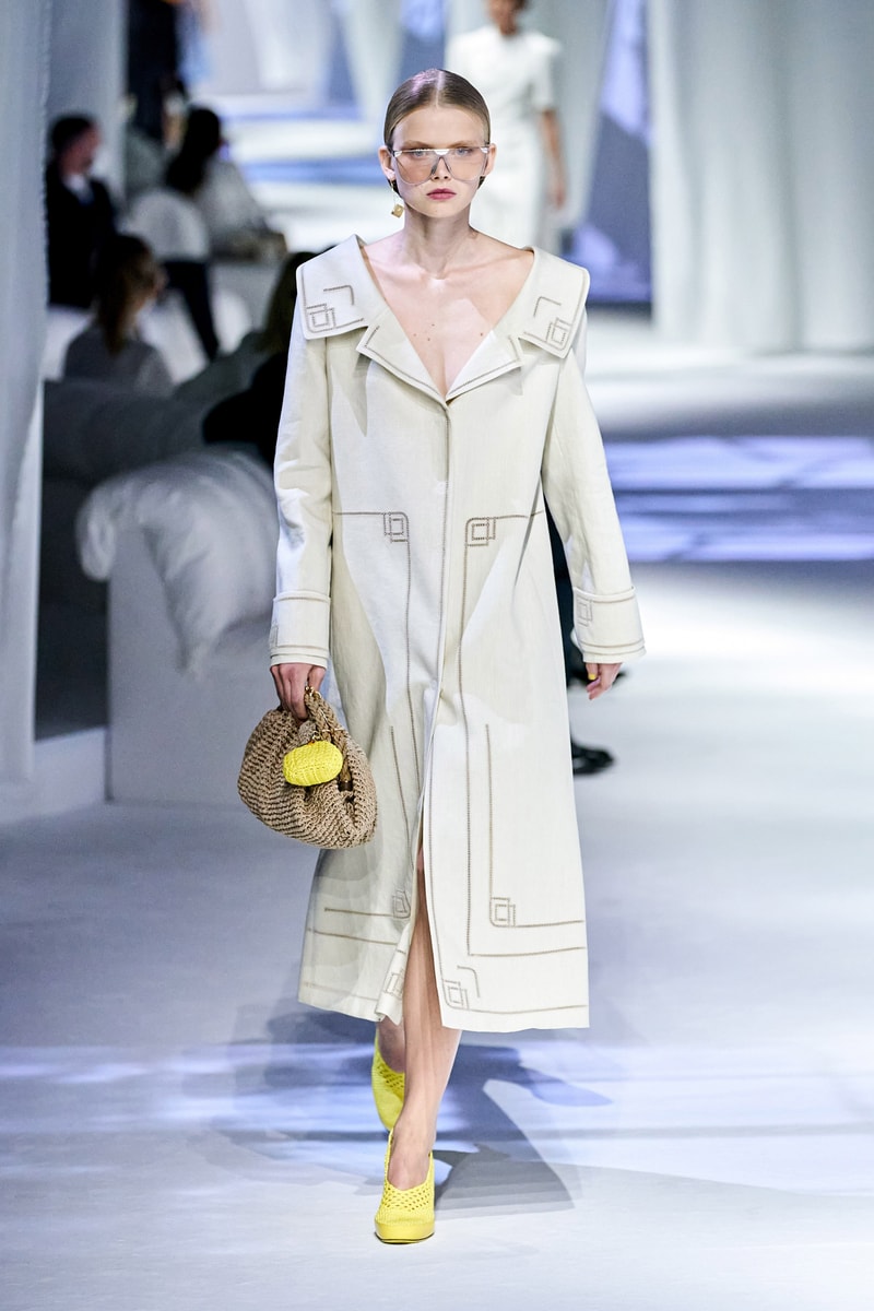 fendi spring summer 2021 runway show silvia venturini last paloma elesser ashley graham karen elson