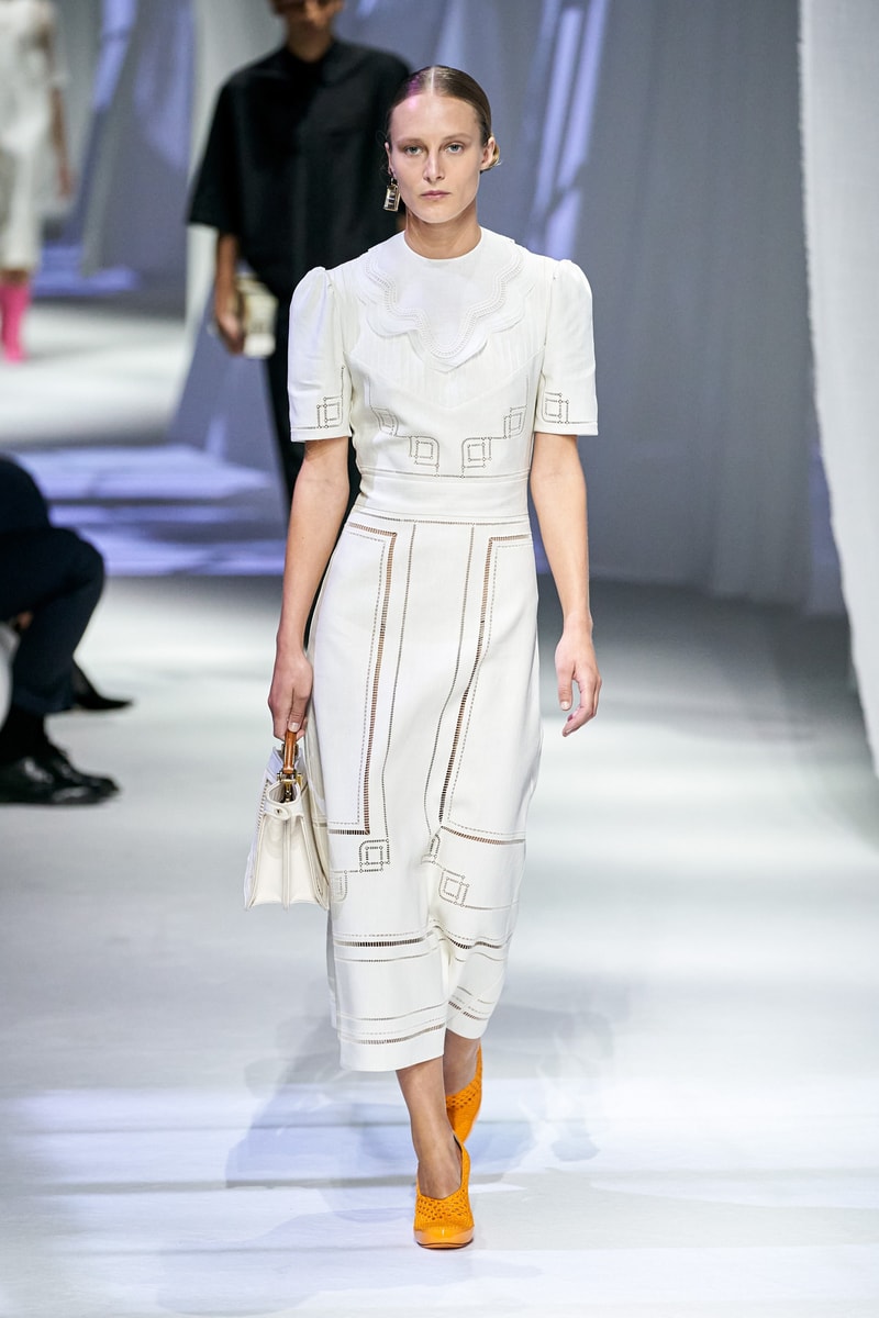 fendi spring summer 2021 runway show silvia venturini last paloma elesser ashley graham karen elson