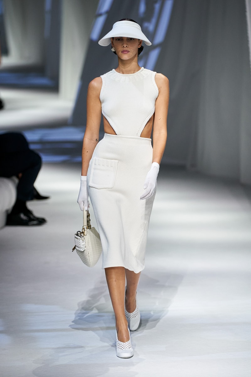fendi spring summer 2021 runway show silvia venturini last paloma elesser ashley graham karen elson