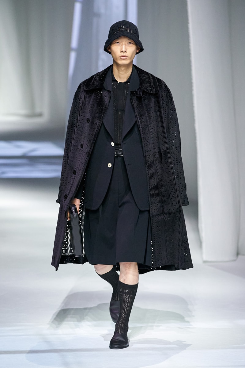 fendi spring summer 2021 runway show silvia venturini last paloma elesser ashley graham karen elson