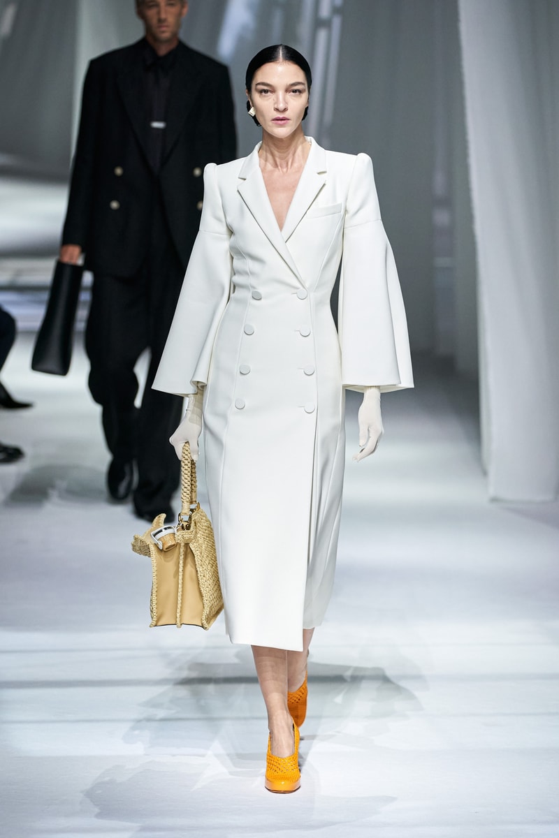fendi spring summer 2021 runway show silvia venturini last paloma elesser ashley graham karen elson