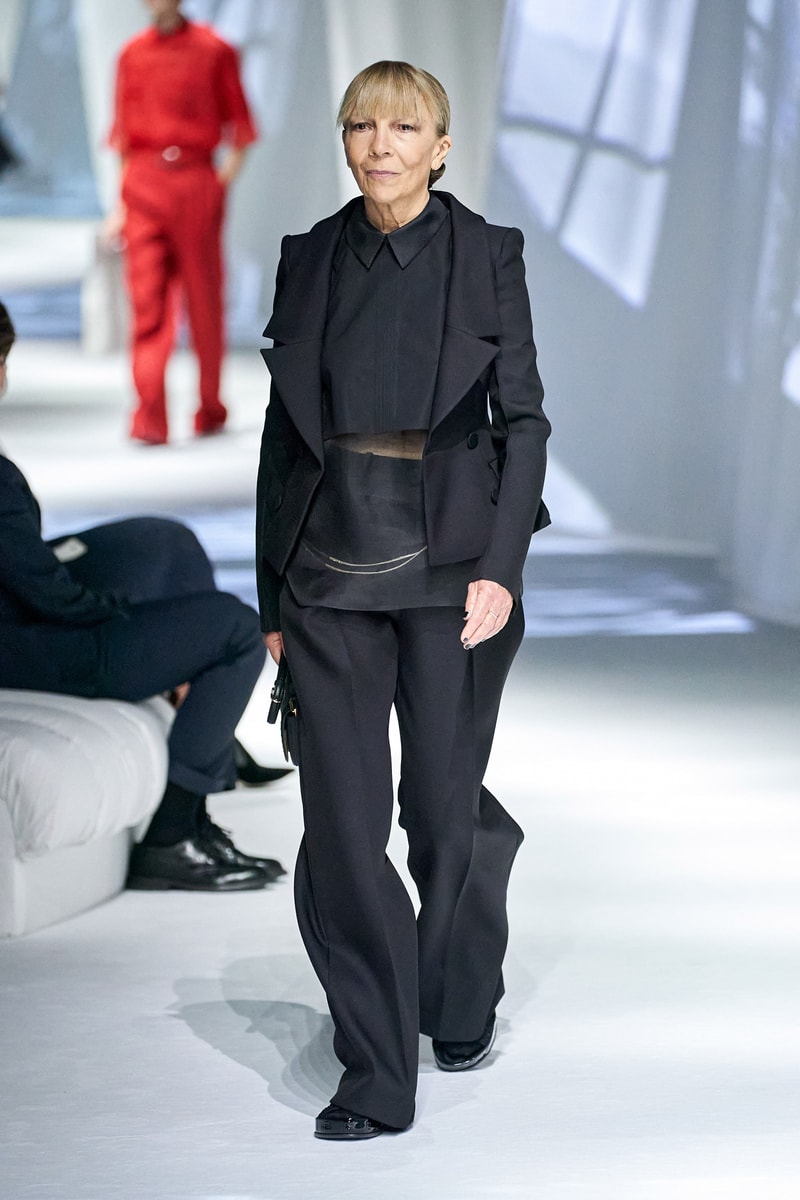 fendi spring summer 2021 runway show silvia venturini last paloma elesser ashley graham karen elson