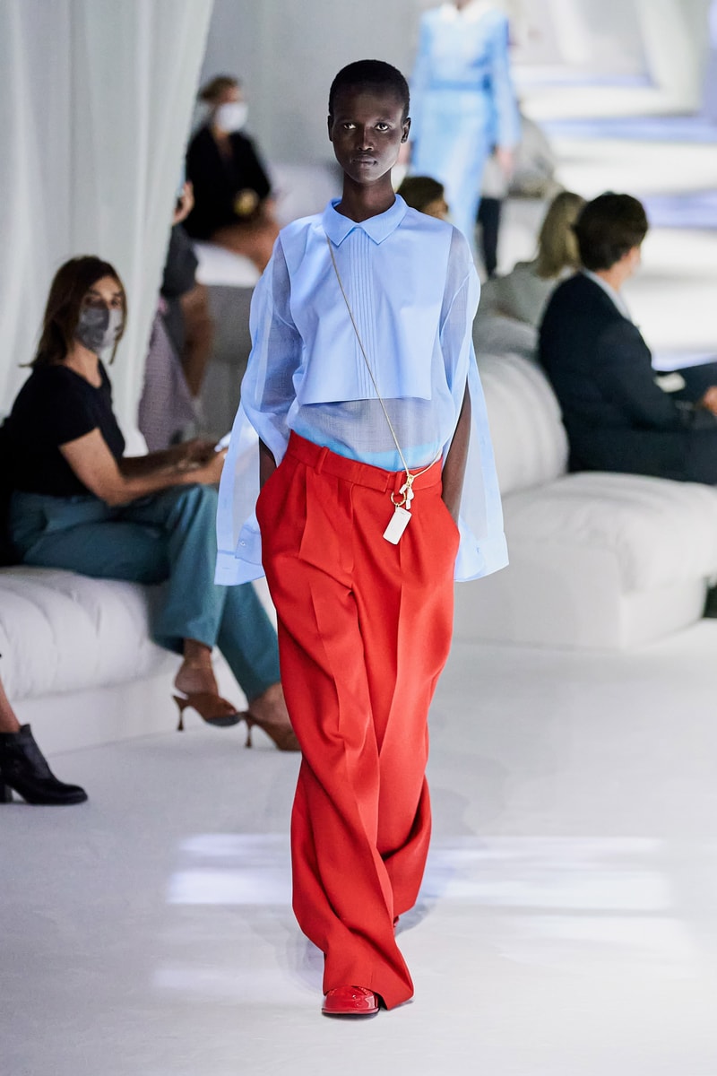 fendi spring summer 2021 runway show silvia venturini last paloma elesser ashley graham karen elson
