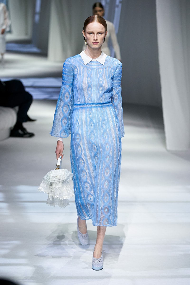 fendi spring summer 2021 runway show silvia venturini last paloma elesser ashley graham karen elson