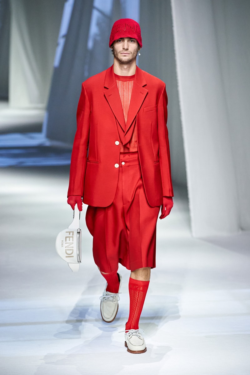 fendi spring summer 2021 runway show silvia venturini last paloma elesser ashley graham karen elson